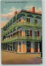 New Orleans - Lacework in Iron Balcony AK
