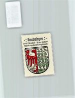 39638 O3570 Gardelegen - Vignette Wappen Kaffee Hag 1920-1940
