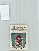 Angerburg Wegorzewo - Vignette Wappen Kaffee Hag 1920-1940