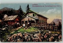 Ennstaler Hütte Gebrauchsspuren Hütte Feldpost