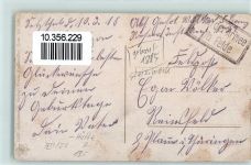 Ennstaler Hütte Gebrauchsspuren Hütte Feldpost