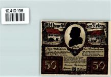 06556 O4730 Artern /Unstrut - Notgeld Goethe
