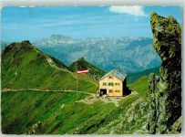 Wormser Hütte Gebrauchsspuren gegen die Rote Wand