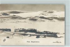 Bergen Winter Bahnhof Finse