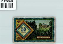 98743 O6423 Gräfenthal - Notgeld Burg Wespenstein