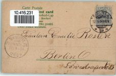 Verlag P.F.B. Serie ABC Nr. 5 AK Buchstabenkarte 1904