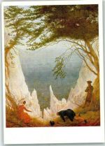 18528 O2330 Bergen , Rügen - Kreidefelsen C. David Friedrich
