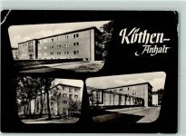 06366 O4370 Köthen , Anh Gebrauchsspuren Wohnheime der Ingenieurschule Chemie