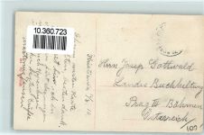 Oslo Kristiania 1910 - Ort handschriftlich