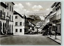 82418 W8110 Murnau a. Staffelsee - Dorfstraße Alpen