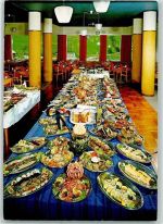 Gudvangen Stalheim Hotel Bufett Luncheon table AK gedeckter Tisch