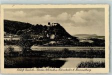 97762 W8783 Hammelburg - Schloss Saaleck Kloster Teich Bahnpost Zug 545