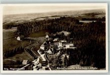 88175 W8999 Scheidegg , Allgäu - Fliegeraufnahme Kinderheilstätte