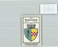 51643 W5270 Gummersbach - Vignette Wappen Kaffee Hag ca 1920-1940