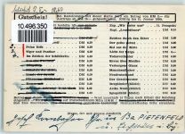 85111 W8079 Pietenfeld - Landpoststempel über Eichenstätt