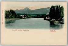 9500 Villach-Innere Stadt - Aussicht von der Draubrücke
