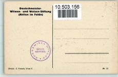 Nr. 32 sign Kirsten - Deutschmeister-Witwen und Waisenstiftung (Aktion im Felde) Militär Karikatur