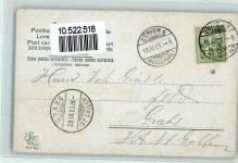 Nr. 830 Briefträger Spruch - Libes Kärtchen eile hin wo ich in Gedanken bin Edgar Schmidt, Dresden 1903