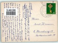 48565 W4430 Borghorst , Westf - Kath. Kirche Postamt Münsterstraße Rathaus