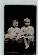 Prinz Asturias und Infantin Beatrice Adel Spanien Foto AK
