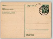 55566 W6553 Sobernheim - Ganzsache