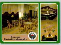 10115 O1199 Köpenick - Konsum-Gaststättenkomplex Müggelseeperle Innenaufnahmen 3-Bildaufnahme