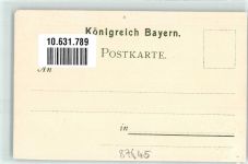 87645 W8959 Hohenschwangau Gebrauchsspuren Lithographie Schloß Hohenschwangau Plansee Alpsee Falkenstein