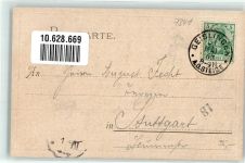 73312 W7340 Eybach 1903 Prägedruck