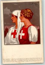 Olten 2 Helvetien Schweizerischer Samariterbund Rotes Kreuz 1923 Gebrauchsspuren