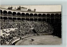 Madrid Plaza de Toros - Stierkampf AK Stierkampf Foto AK