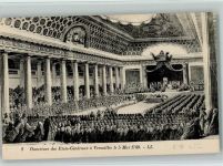 Nr. 2 Overtüre des Etats-Generaux a Versailles 1789 AK Befreiungskrieg 1789-1815 1920