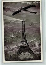 Flieger über Paris, gute Erhaltung Luftflottenverein