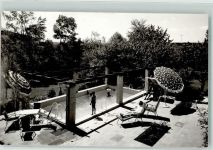 94436 W8384 Schillingsfürst FOTO KEINE AK Schwimmbad Ort handschriftlich