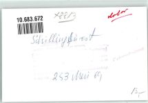 94436 W8384 Schillingsfürst FOTO KEINE AK Schwimmbad Ort handschriftlich