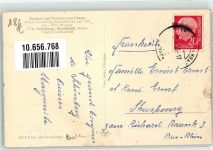77960 W7633 Schönberg , Kr Lahr, Schwarzw 1955 - Gasthaus Pension Zum Löwen