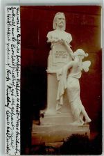 8010 Graz 10.Bez.:Ries Privatfoto AK Robert Hamerling Denkmal