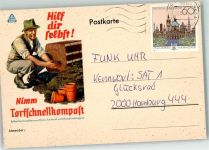 Torfschnellkompost Düngerwerbung