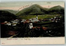 6344 Kössen 1908 - mit Pfarrkirche