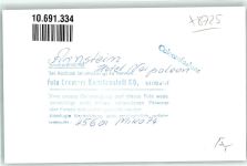 97450 W8725 Arnstein , Unterfr FOTO KEINE AK Hotel Napoleon Kaminecke Ort handschriftlich