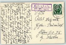 17252 O2083 Mirow , Meckl - Landpoststempel Ellerholz über Röbel Müritz Müritzsee