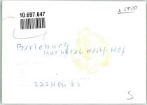 57319 W5920 Bad Berleburg FOTO KEINE AK Hotel Westfalen Hof Ort handschriftlich