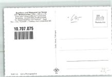 64658 W6145 Winterkasten Foto AK Gasthaus und Metzgerei zur Sonne