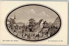 65812 W6232 Bad Soden am Taunus - Quellenpark um 1850