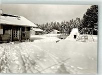72297 W7291 Besenfeld Foto AK Winter Pension Schwarzwaldferienhaus GmbH