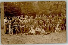 W2850 Lehe Matrosen Artillerie Kapelle spielte in Cuxhaven ( Text) Marine 1913