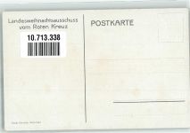 Weihnachten 1914 Landesweihnachtsausschuß Rotes Kreuz Künstlerkarte