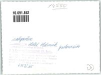 49565 W4550 Malgarten FOTO KEINE AK Hotel Helmich Ort handschriftlich