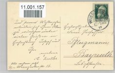 Vogelkasten im Birkenbaum - 1911 AK Pfingsten