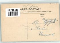 Tracht Esel Beruf Händler Briefmarke Bildseite Motiv Algerien Foto AK