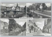 25840 W2254 Friedrichstadt , Eider - Kuhbrücke Ostersielzug Fürstenburgwall Prinzenstraße